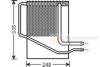 VAN WEZEL 0700V099 Evaporator, air conditioning